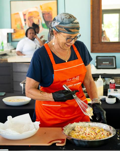 Chef Cindy Hutson - The Cliff Hotel Negril
