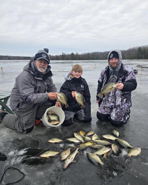 Spring Lake Ice Fishing