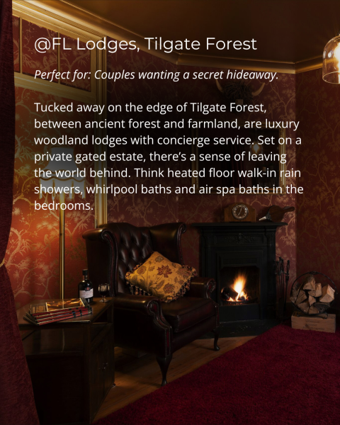 @FL Lodges, Tilgate Forest