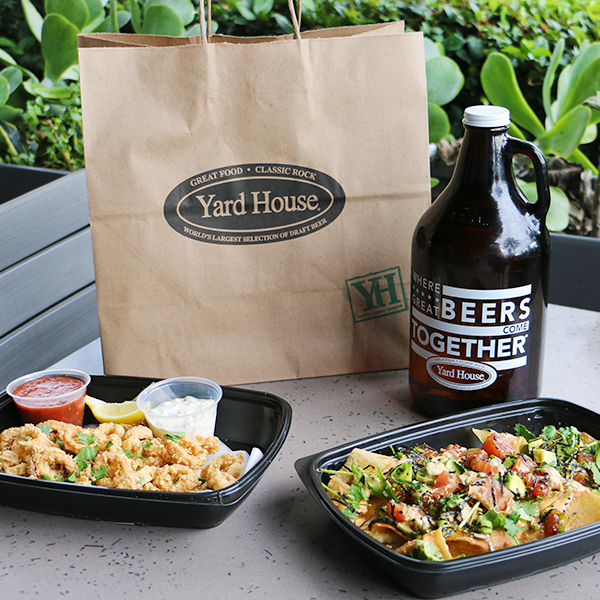 Tailgate take-out pack from the Yard House.