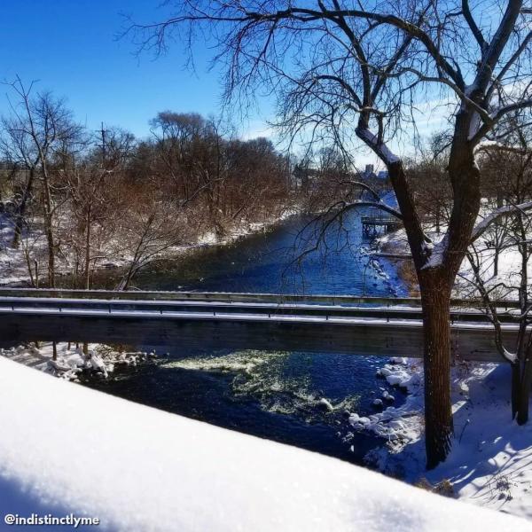 Riverside Park in the Winter