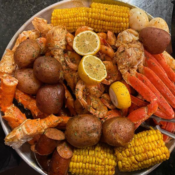 Seafood from Boiling Tails Co