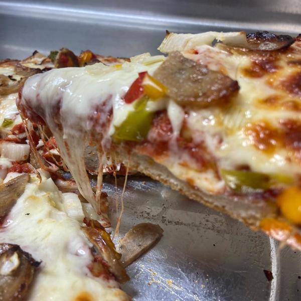 Legacy Pizza and Bakery Deep Dish Deluxe Pizza