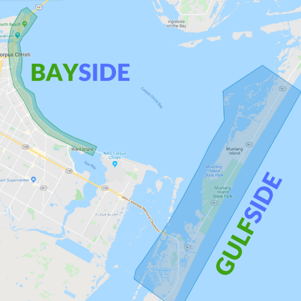 Gulfside Bayside Map