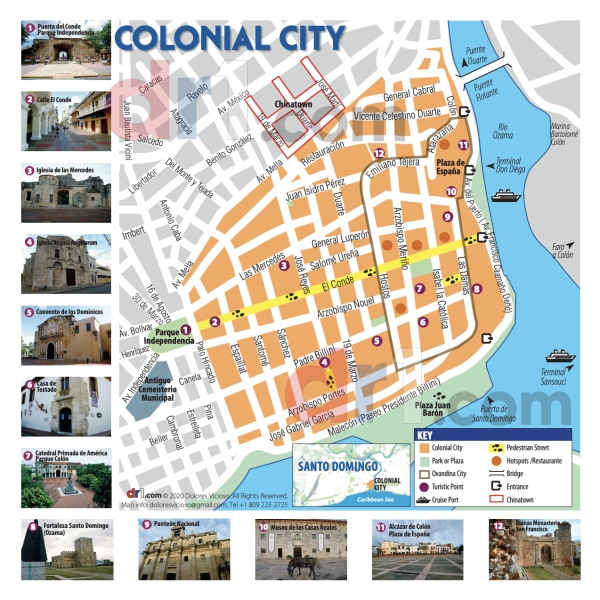 Colonial City Map