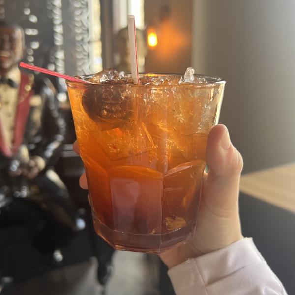 Black and Tan Old Fashioned