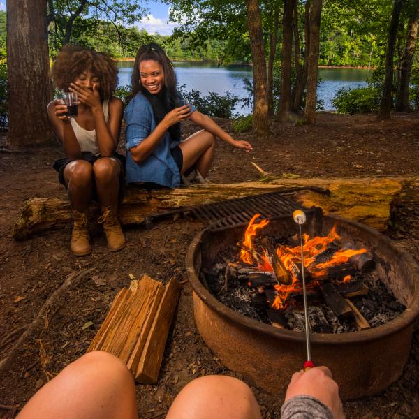 Campfire Ladies at Paris Mountain State Park