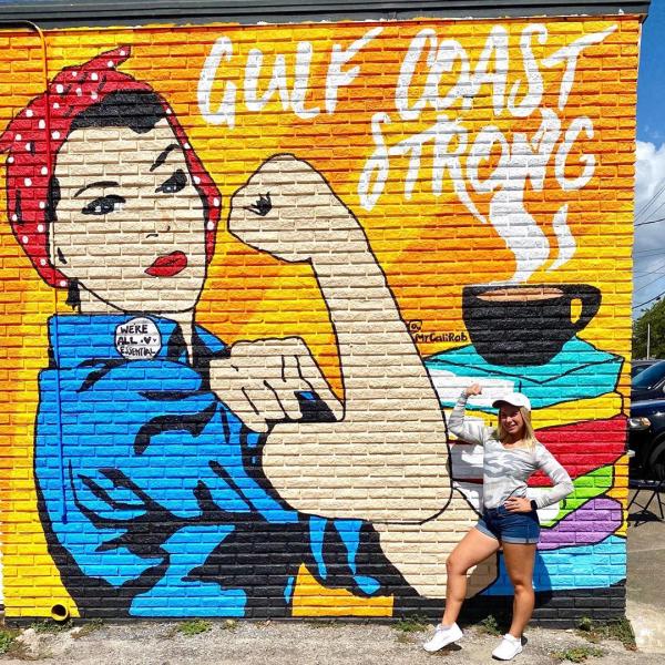 Gulf Coast Strong courtesy Instagram user @bootstrap.barbie