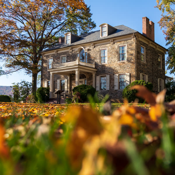 Fort Hunter Mansion in Fall