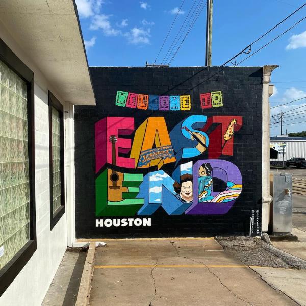 Welcome To East End Mural In Houston, TX
