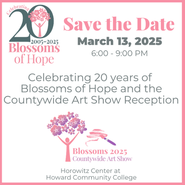 Blossoms of Hope Countywide Art Show Reception