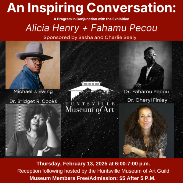 A Program in Conjunction with the exhibition Alicia Henry + Fahamu Pecou