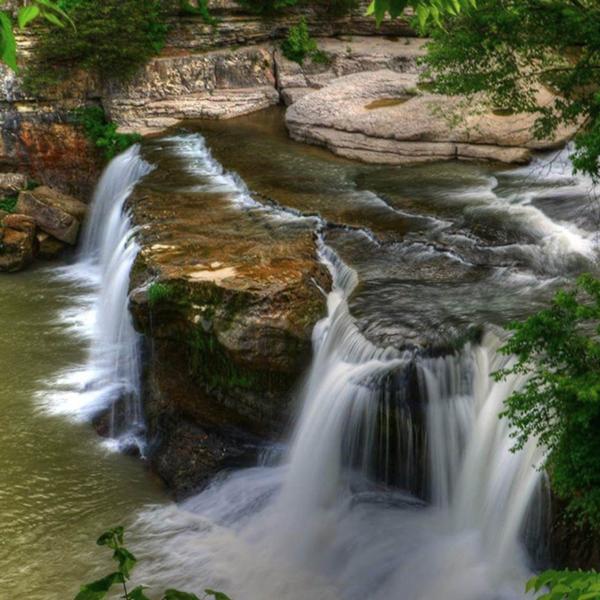 Cataract Falls at Lieber State Recreation Area