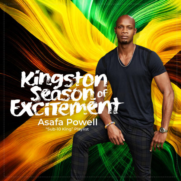 KSOE Asafa Powell Playlist Cover Art