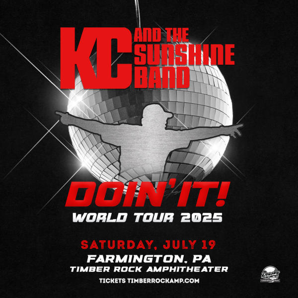KC and the Sunshine Band ad July 19 Timber Rock Amphitheater