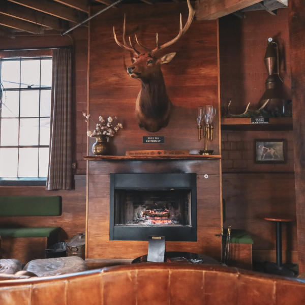 Elkhorn Tavern Fireplace