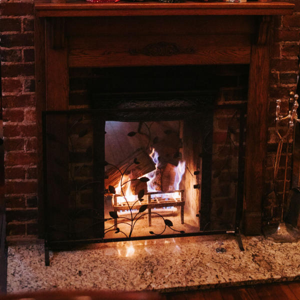 Blue Heron Fireplace