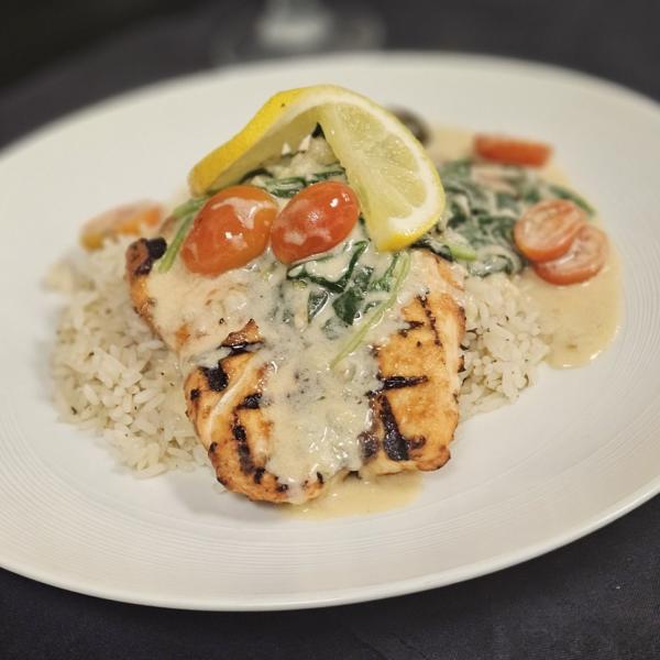 Grilled Salmon Mariott