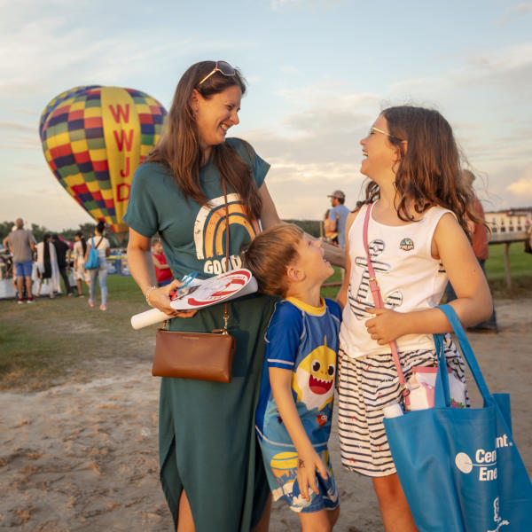 Balloon Rally Festival-Goers