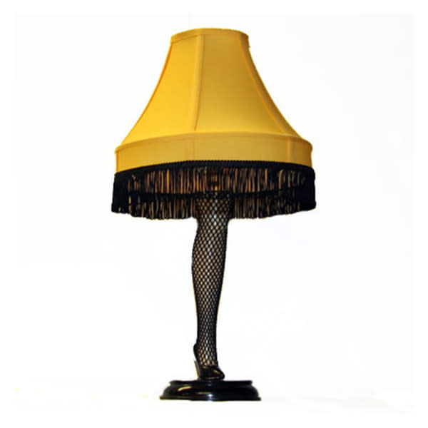 "A Christmas Story" Desk Size Leg Lamp