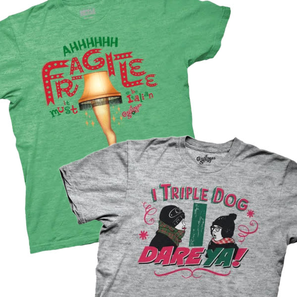 "A Christmas Story" shirts