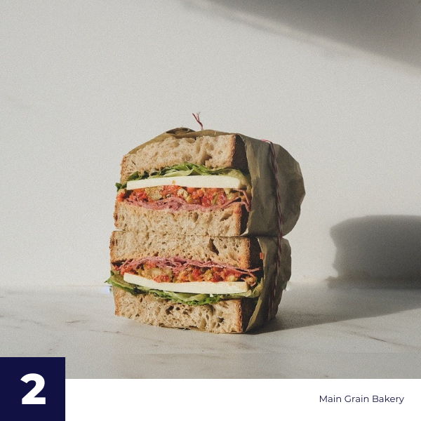 Think Main Grain is just a bakery? Think again by trying their delicious new sandwiches.