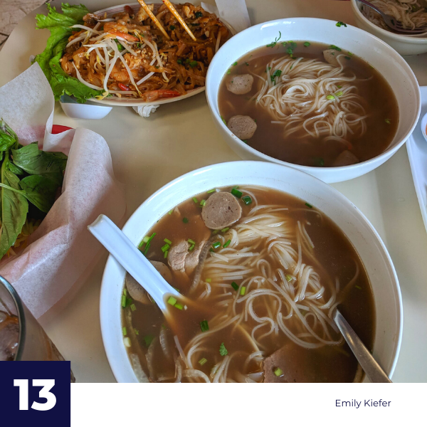 Try something new this year with Pho from Mama Mai's Noodle Cafe.