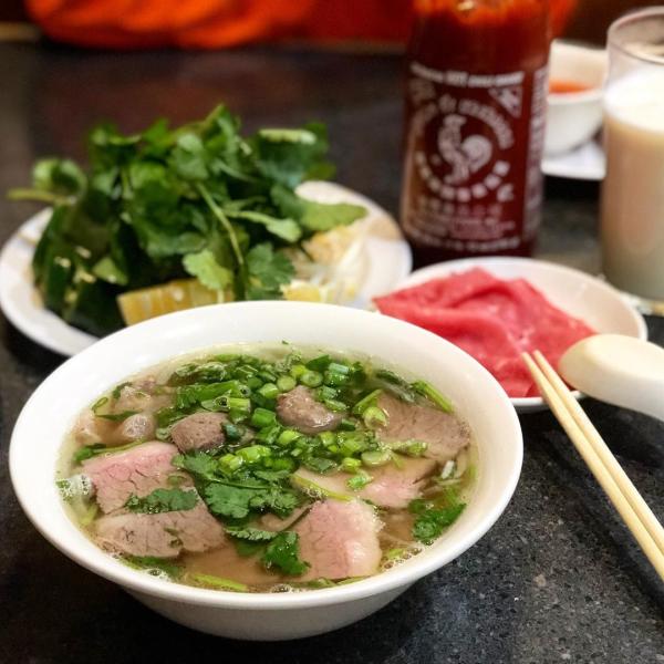 Beef pho at Pho Tun Luc