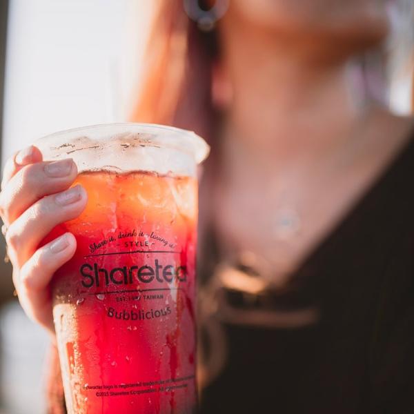 Ice cold tea from Sharetea