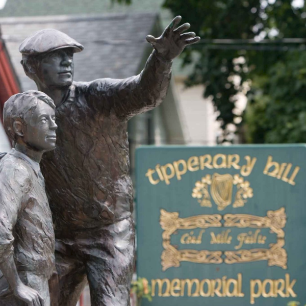 Tipperary Hill Irish Statue in Syracuse
