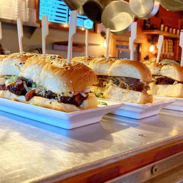 mill haus burnt ends sliders