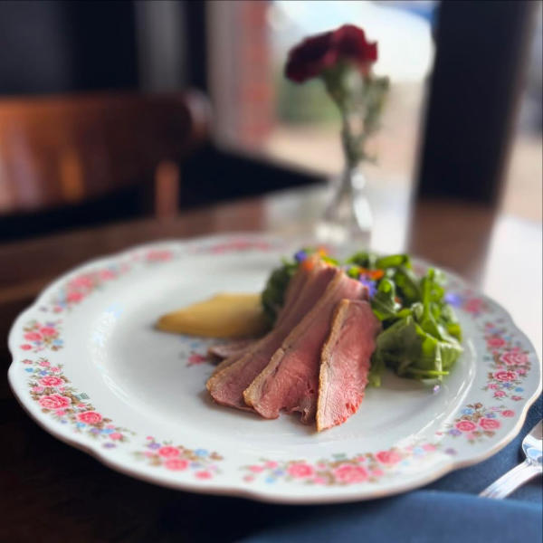 corbeau duck breast french restaurant