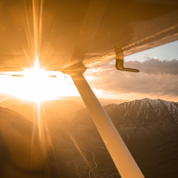 Utah Valley from above