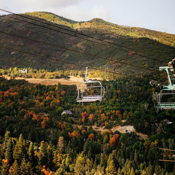 Sundance Mountain Resort Fall Lift Ride