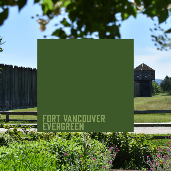 Brand colors: Fort Vancouver Evergreen