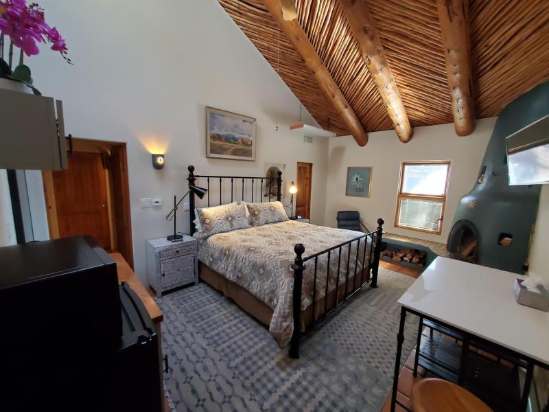 An interior look at a room at Casas de Suenos Old Town Historic Inn