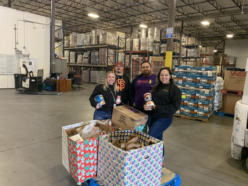 Roadrunner Foodbank Holiday Party 2022 Donations