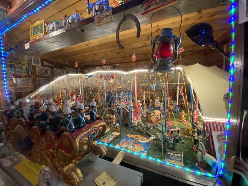 Circus display at Tinkertown Museum