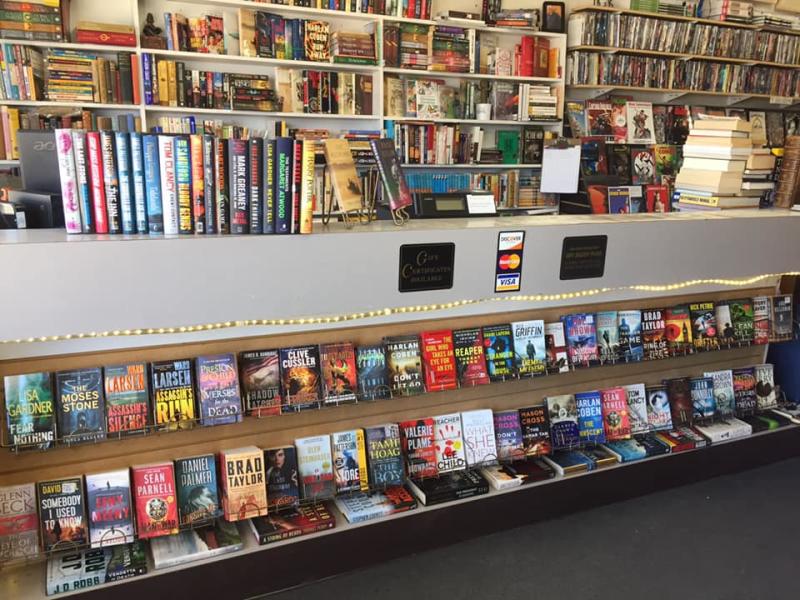 Interior of Don's Book Store in Albuquerque