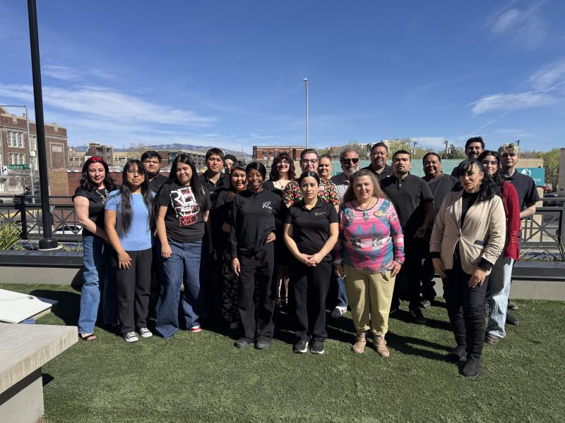 Attendees pose during the March 2026 ACE class through Visit Albuquerque.