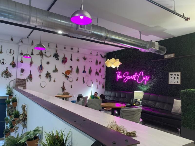 A look at the interior of The Sweet Cup