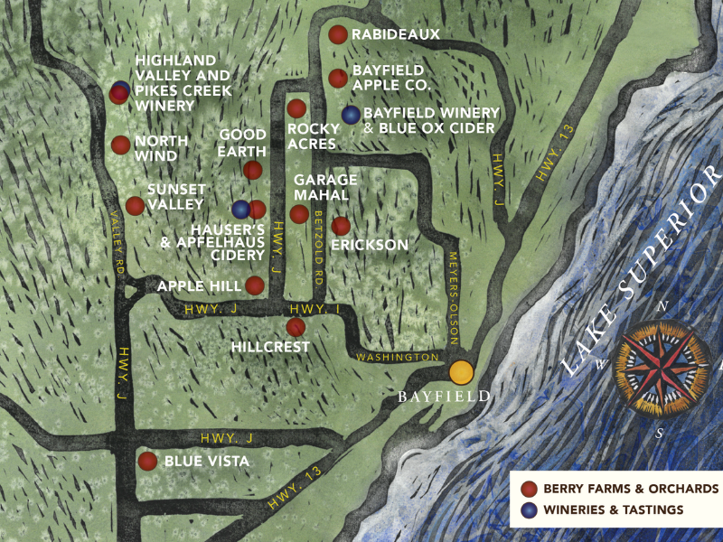 Fruit Loop Map