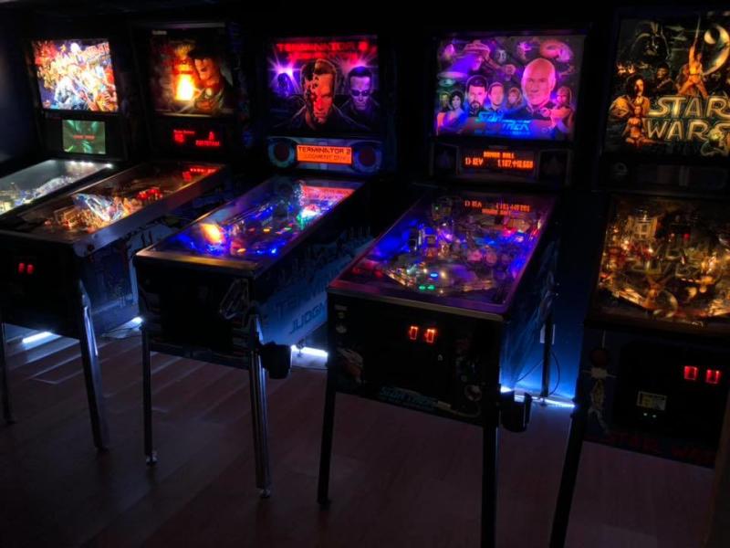 Arcade games at Orbit Room