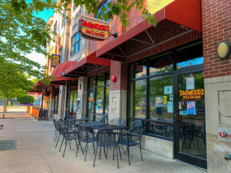 Exterior of Dagwood's Deli