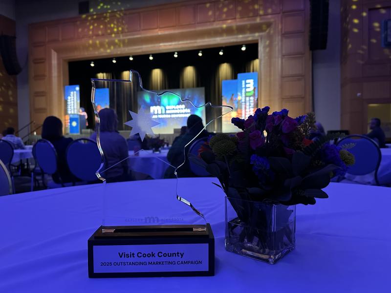 2025 Outstanding Marketing Award presented to Visit Cook County
