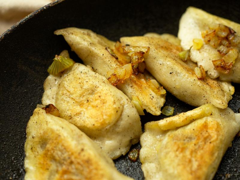 Pierogies via Pexels