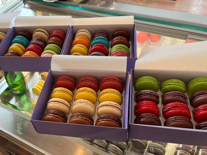 Colorful macarons from Paris 75