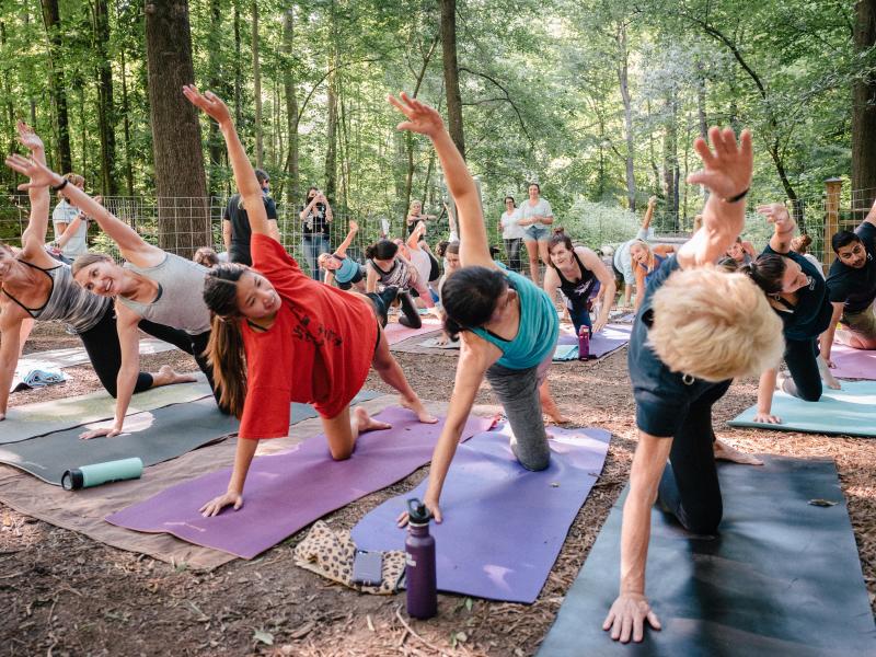 Yoga at Dunwoody Nature Center