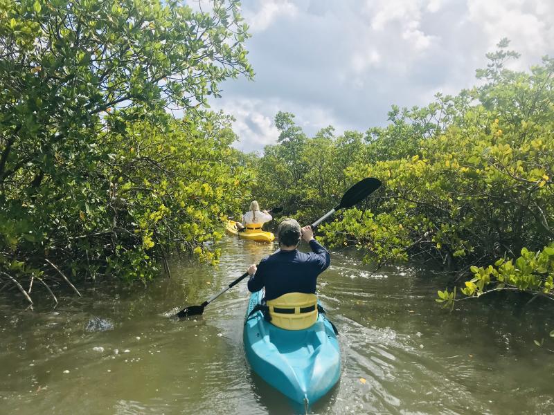 Kayaking in West Lake Park