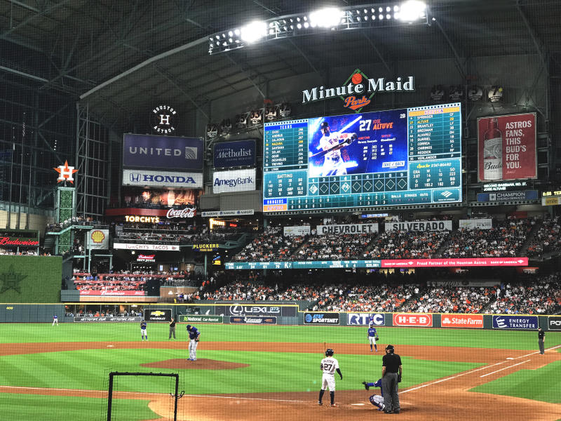 Minute Maid Park During an Astros Game